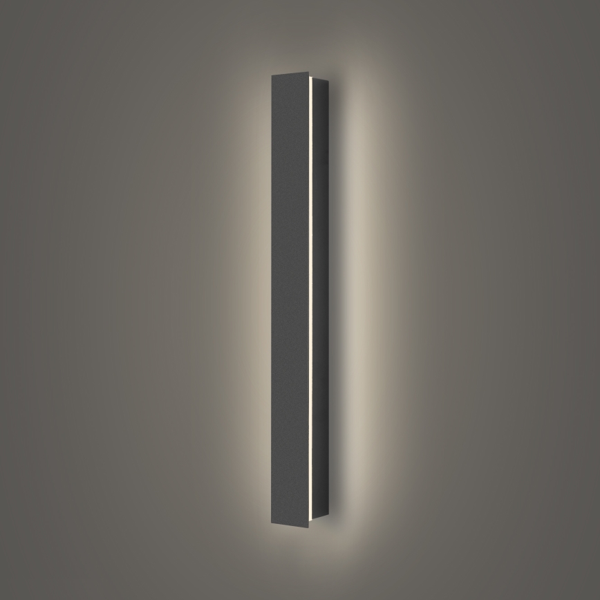 Brilagi - LED āra sienas gaismeklis LINEAR LED/12W/230V 4000K IP65 50 cm antracīts