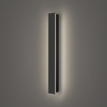 Brilagi - LED āra sienas gaismeklis LINEAR LED/12W/230V 4000K IP65 50 cm melns