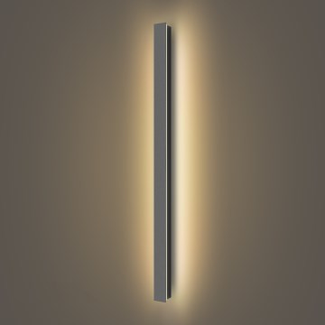 Brilagi - LED āra sienas gaismeklis LINEAR LED/22W/230V 3000K IP65 100 cm antracīts