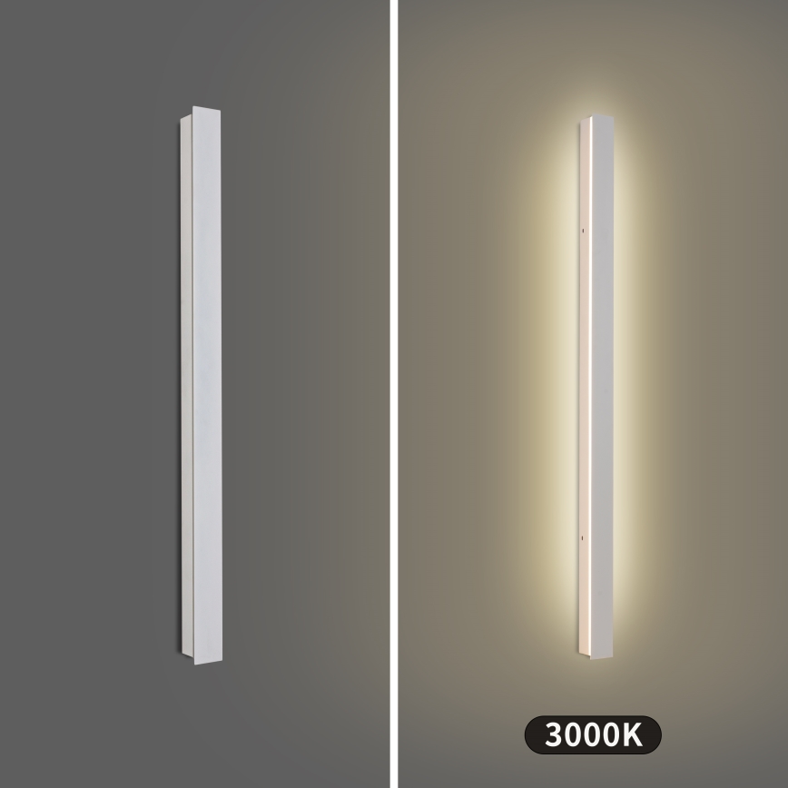 Brilagi - LED āra sienas gaismeklis LINEAR LED/22W/230V 3000K IP65 100 cm balts CRI 90