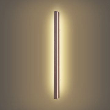 Brilagi - LED āra sienas gaismeklis LINEAR LED/22W/230V 3000K IP65 100 cm brūns CRI 90