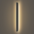 Brilagi - LED āra sienas gaismeklis LINEAR LED/22W/230V 3000K IP65 100 cm melns