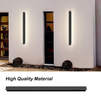 Brilagi - LED āra sienas gaismeklis LINEAR LED/22W/230V 4000K IP65 100 cm melns CRI 90