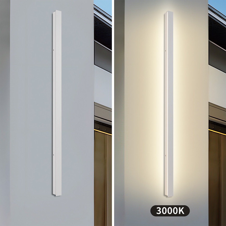 Brilagi - LED āra sienas gaismeklis LINEAR LED/32W/230V 3000K IP65 140 cm balts CRI 90