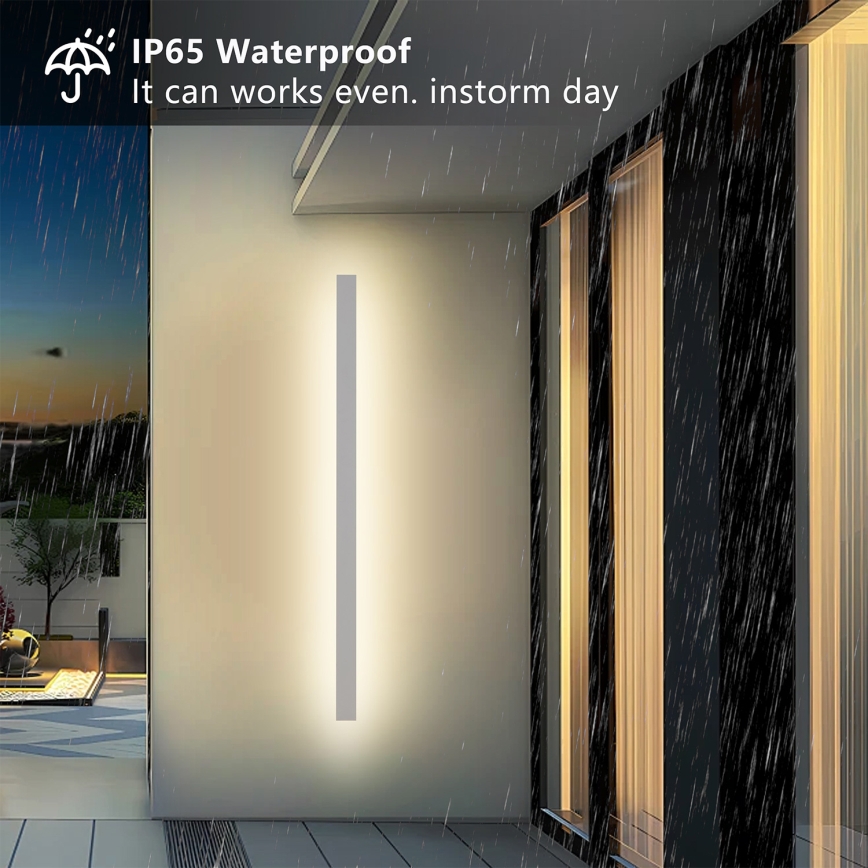 Brilagi - LED āra sienas gaismeklis LINEAR LED/32W/230V 3000K IP65 140 cm balts CRI 90