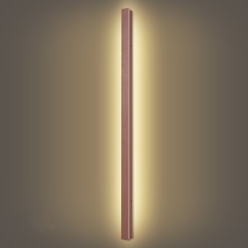Brilagi - LED āra sienas gaismeklis LINEAR LED/32W/230V 3000K IP65 140 cm brūna CRI 90