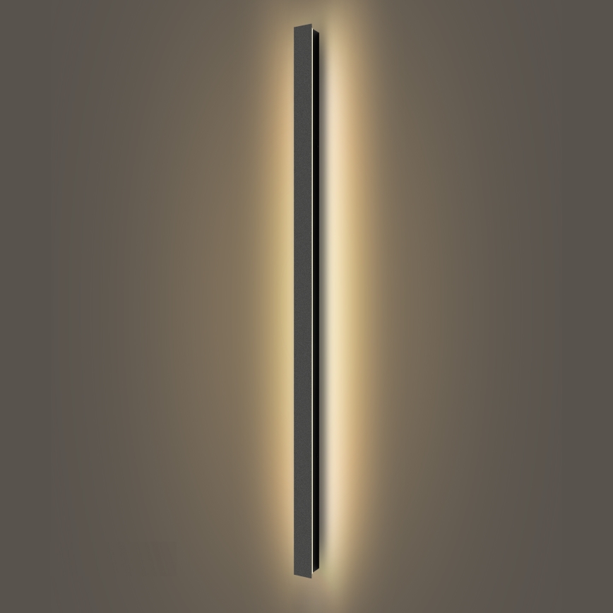 Brilagi - LED āra sienas gaismeklis LINEAR LED/32W/230V 3000K IP65 140 cm melns CRI 90