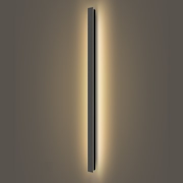 Brilagi - LED āra sienas gaismeklis LINEAR LED/32W/230V 3000K IP65 140 cm melns