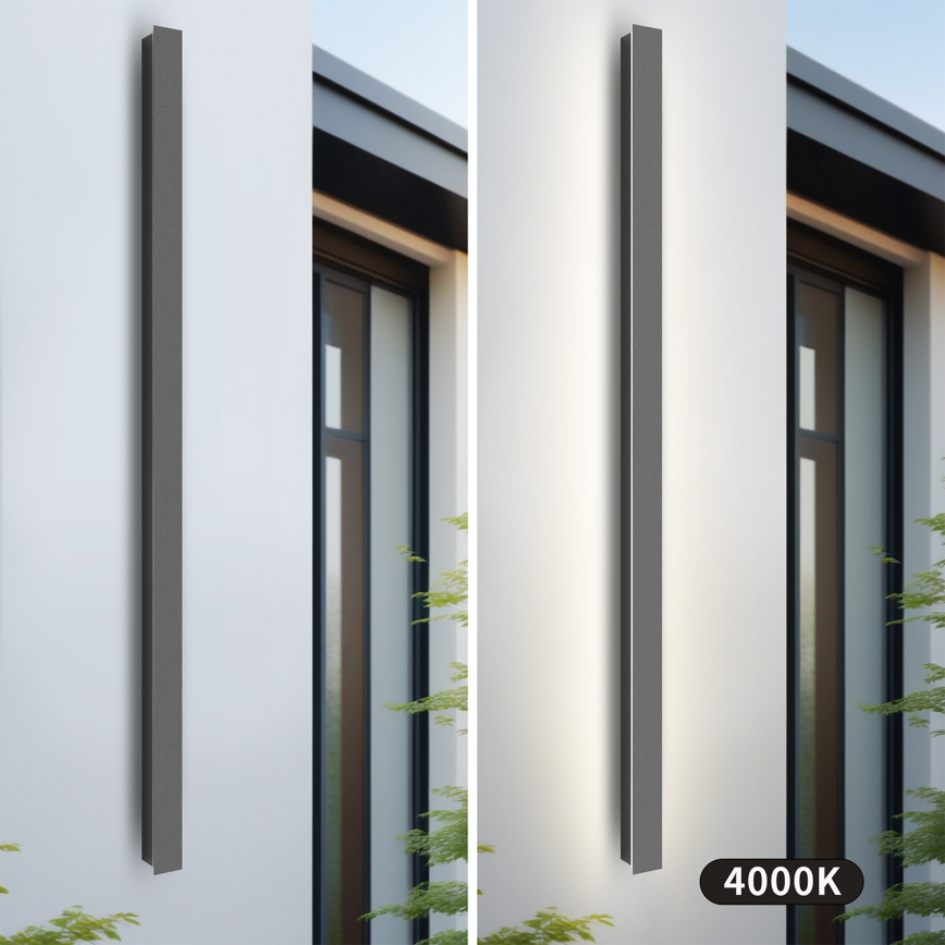 Brilagi - LED āra sienas gaismeklis LINEAR LED/32W/230V 4000K IP65 140 cm antracīts CRI 90