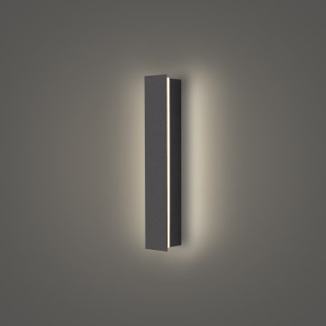 Brilagi - LED āra sienas gaismeklis LINEAR LED/8W/230V 4000K IP65 30 cm antracīts