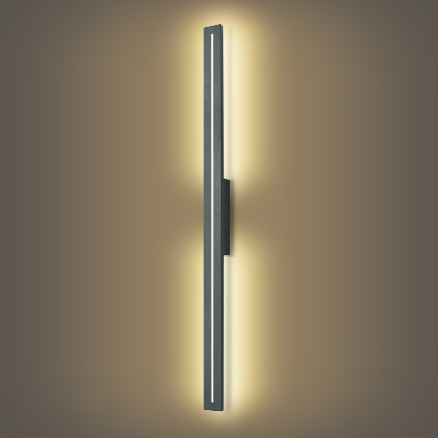 Brilagi - LED āra sienas gaismeklis LINEO LED/24W/230V 3000K IP65 100 cm antracīts