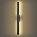 Brilagi - LED āra sienas gaismeklis LINEO LED/24W/230V 3000K IP65 100 cm melns