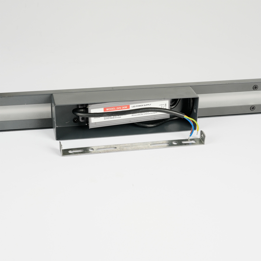 Brilagi - LED āra sienas gaismeklis LINEO LED/24W/230V 3000K IP65 100 cm antracīts CRI 90