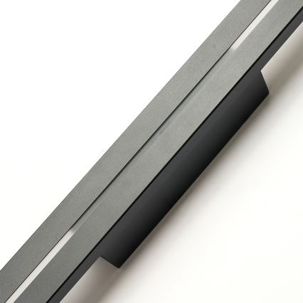 Brilagi - LED āra sienas gaismeklis LINEO LED/24W/230V 3000K IP65 100 cm melns CRI 90