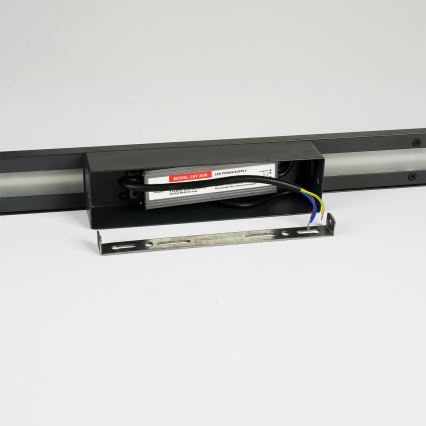 Brilagi - LED āra sienas gaismeklis LINEO LED/24W/230V 3000K IP65 100 cm melns CRI 90