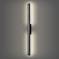 Brilagi - LED āra sienas gaismeklis LINEO LED/24W/230V 4000K IP65 100 cm melns