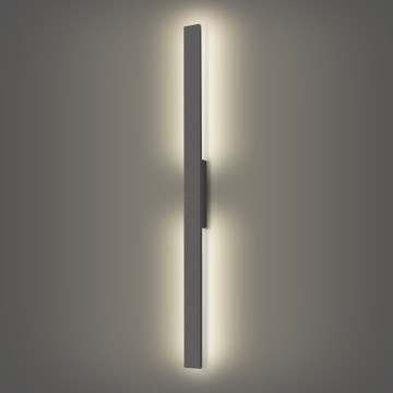 Brilagi - LED āra sienas gaismeklis LUNA LED/24W/230V 4000K IP65 100 cm antracīts