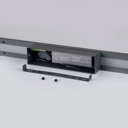 Brilagi - LED āra sienas gaismeklis LUNA LED/30W/230V 4000K IP65 150 cm antracīts CRI 90