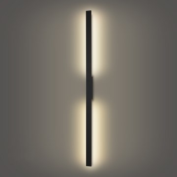 Brilagi - LED āra sienas gaismeklis LUNA LED/30W/230V 4000K IP65 150 cm melns CRI 90