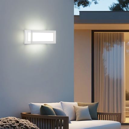 Brilagi - LED āra sienas gaismeklis PARKER LED/12W/230V balts IP44