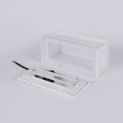 Brilagi - LED āra sienas gaismeklis PARKER LED/12W/230V balts IP44