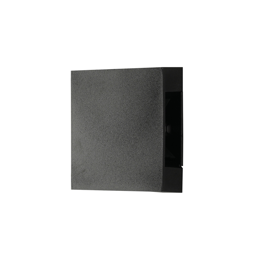 Brilagi - LED āra sienas gaismeklis QUADRAY LED/4W/230V melns IP65