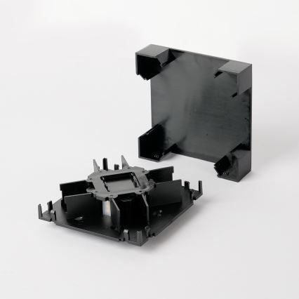 Brilagi - LED āra sienas gaismeklis QUADRAY LED/4W/230V melns IP65
