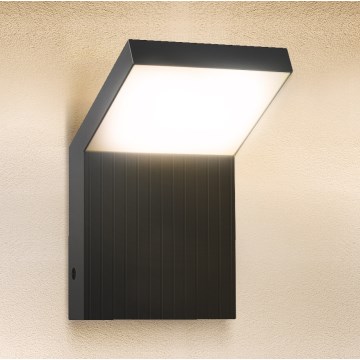 Brilagi - LED āra sienas gaismeklis RIANO LED/8W/230V antracīts IP65