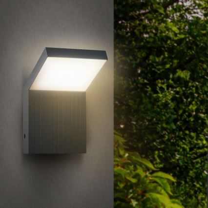 Brilagi - LED āra sienas gaismeklis RIANO LED/8W/230V antracīts IP65