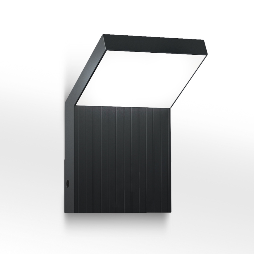 Brilagi - LED āra sienas gaismeklis RIANO LED/8W/230V antracīts IP65