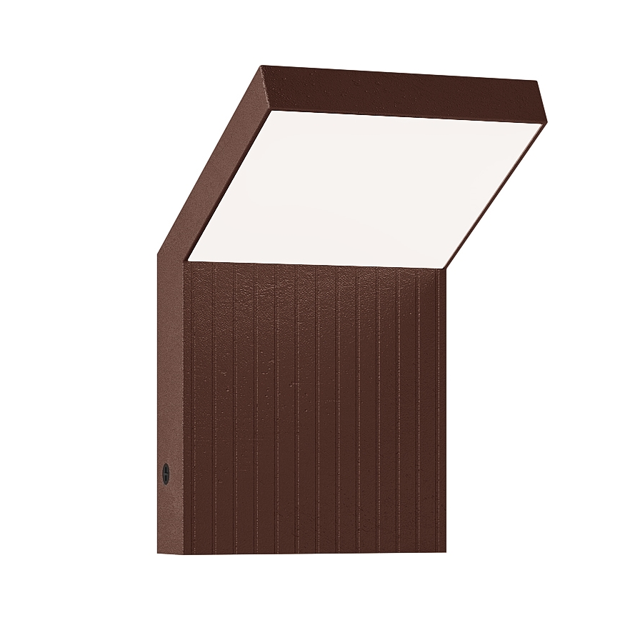 Brilagi - LED āra sienas gaismeklis RIANO LED/8W/230V brūns IP65
