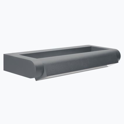 Brilagi - LED āra sienas gaismeklis SALERNO LED/12W/230V 35,5 cm antracīts IP65
