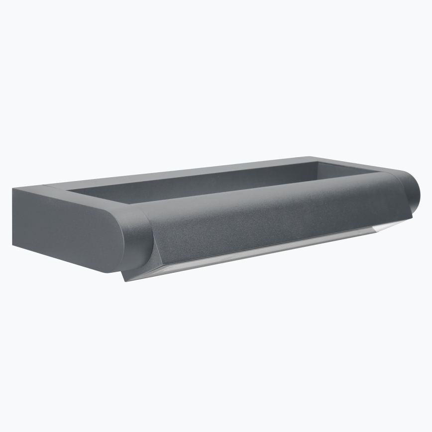 Brilagi - LED āra sienas gaismeklis SALERNO LED/12W/230V 35,5 cm antracīts IP65