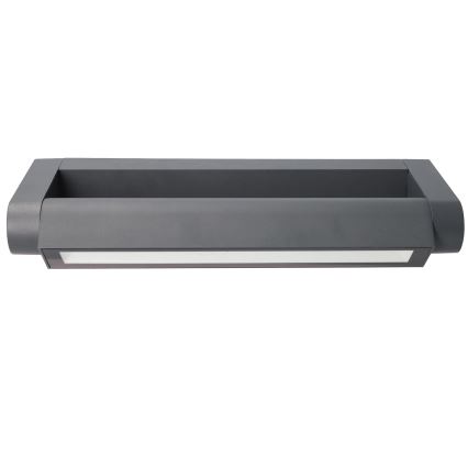Brilagi - LED āra sienas gaismeklis SALERNO LED/12W/230V 35,5 cm antracīts IP65