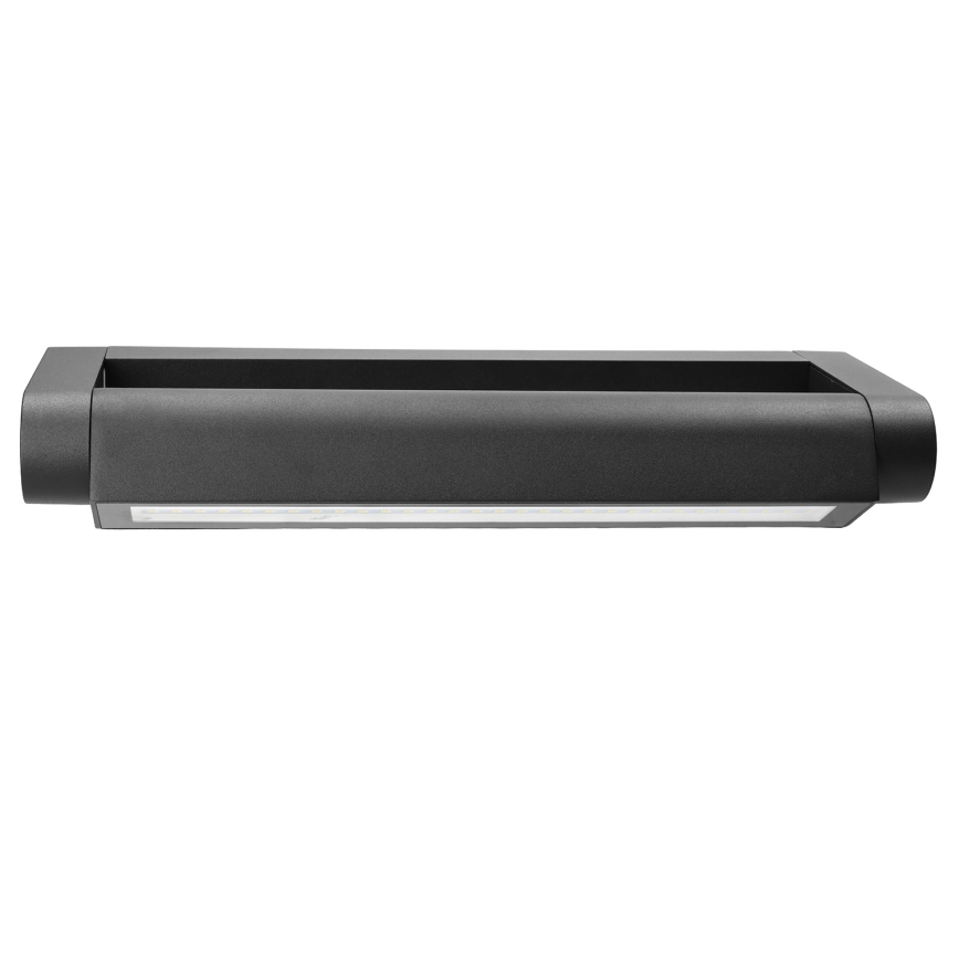 Brilagi - LED āra sienas gaismeklis SALERNO LED/12W/230V 35,5 cm melns IP65