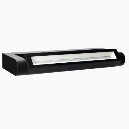 Brilagi - LED āra sienas gaismeklis SALERNO LED/12W/230V 35,5 cm melns IP65
