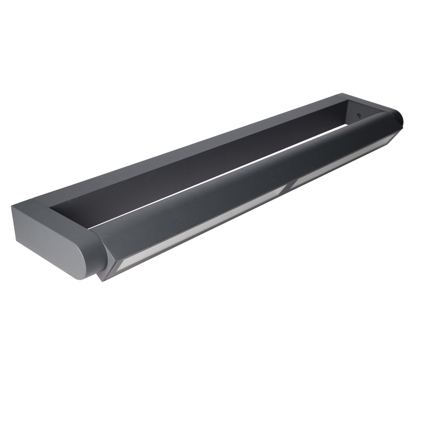Brilagi - LED āra sienas gaismeklis SALERNO LED/24W/230V 66 cm antracīts IP65