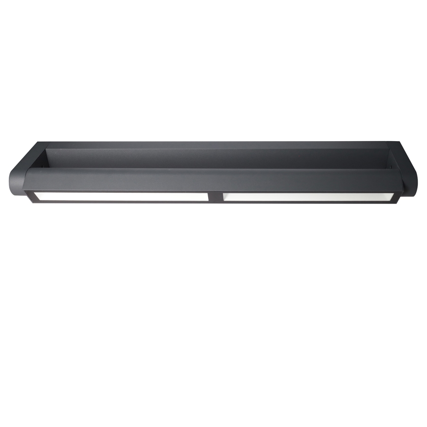 Brilagi - LED āra sienas gaismeklis SALERNO LED/24W/230V 66 cm antracīts IP65