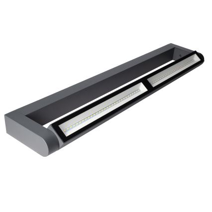 Brilagi - LED āra sienas gaismeklis SALERNO LED/24W/230V 66 cm antracīts IP65