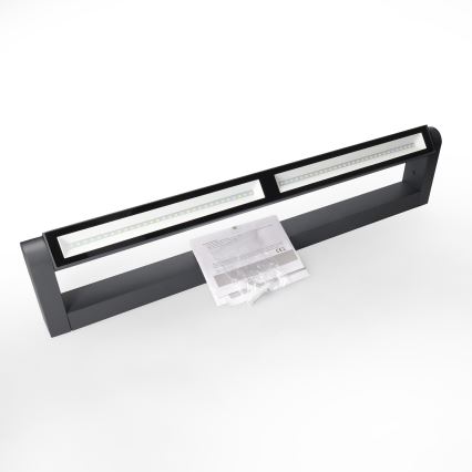Brilagi - LED āra sienas gaismeklis SALERNO LED/24W/230V 66 cm antracīts IP65