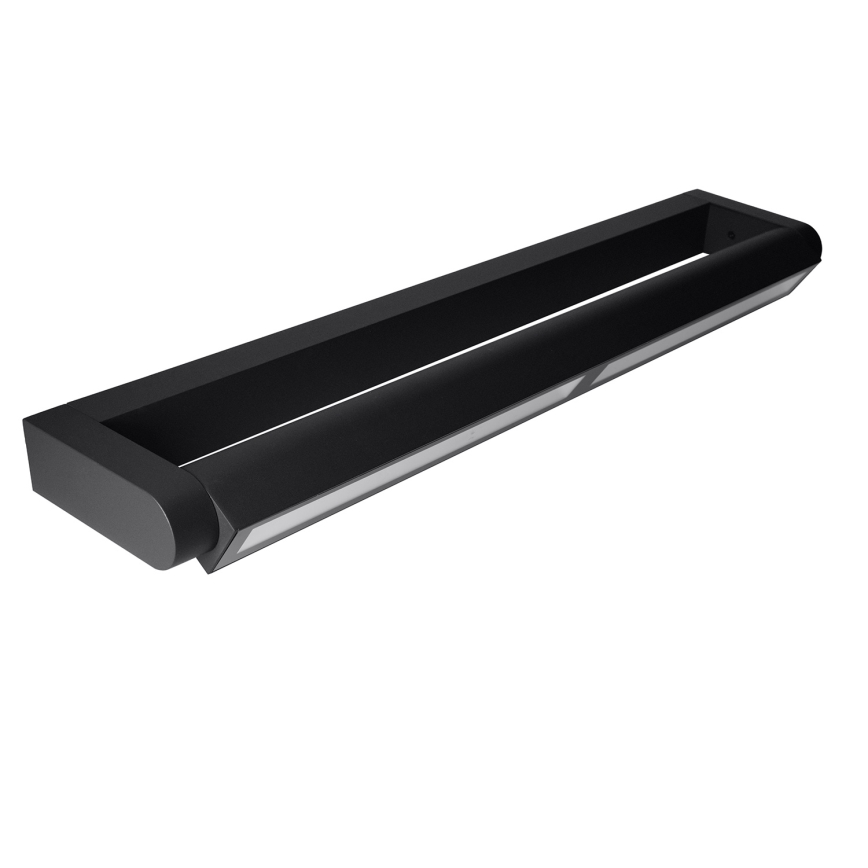 Brilagi - LED āra sienas gaismeklis SALERNO LED/24W/230V 66 cm melns IP65