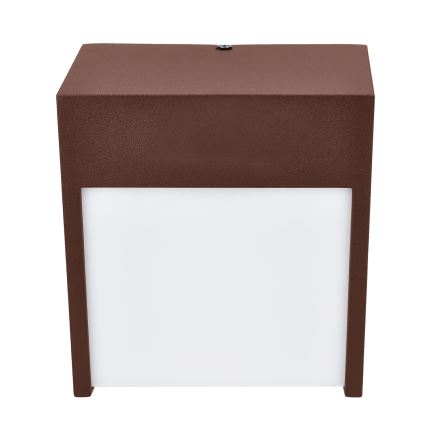 Brilagi - LED āra sienas gaismeklis TERNI LED/12W/230V brūns IP44