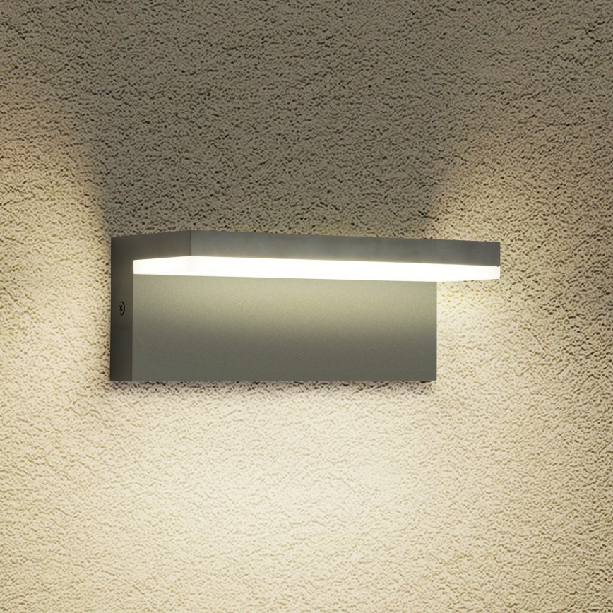 Brilagi - LED āra sienas gaismeklis TESSI LED/10W/230V antracīts IP54
