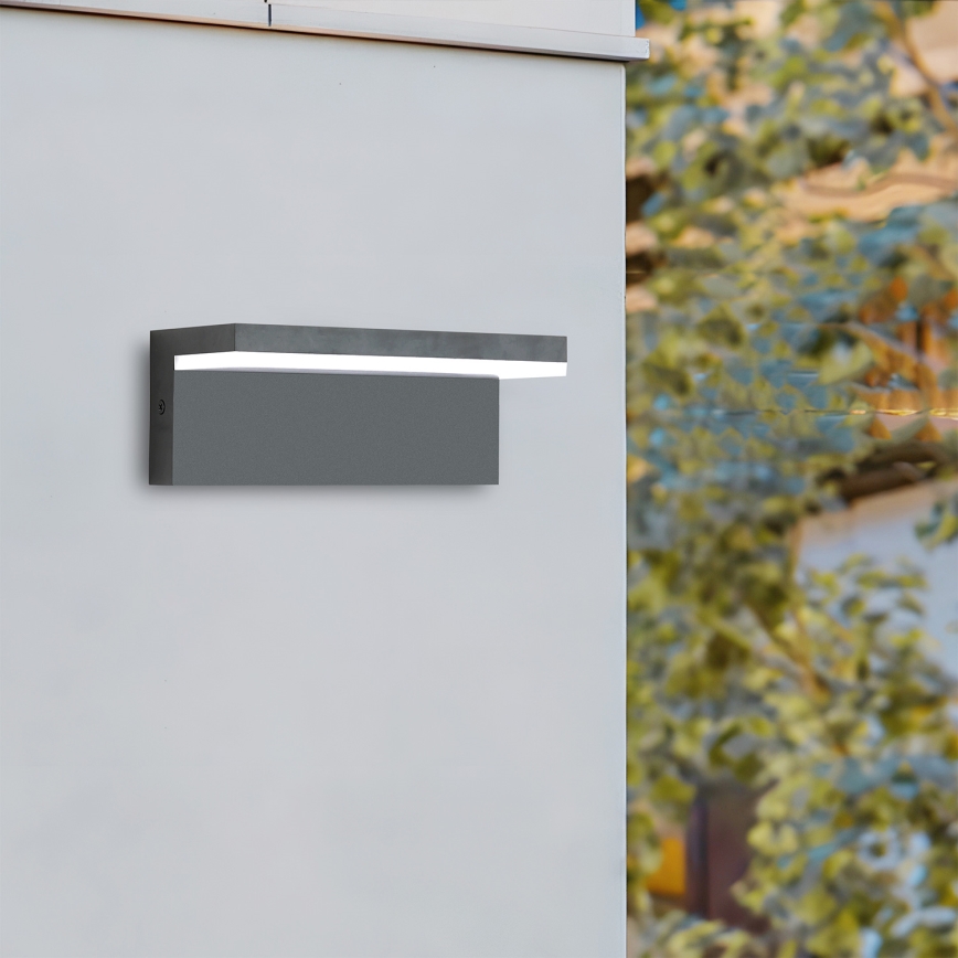 Brilagi - LED āra sienas gaismeklis TESSI LED/10W/230V antracīts IP54