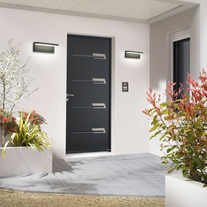 Brilagi - LED āra sienas gaismeklis TESSI LED/10W/230V antracīts IP54