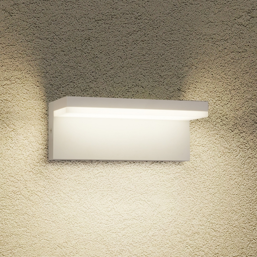 Brilagi - LED āra sienas gaismeklis TESSI LED/10W/230V balta IP54