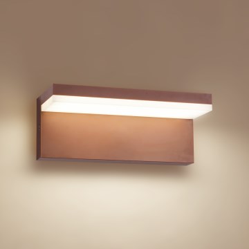 Brilagi - LED āra sienas gaismeklis TESSI LED/10W/230V, brūns, IP54