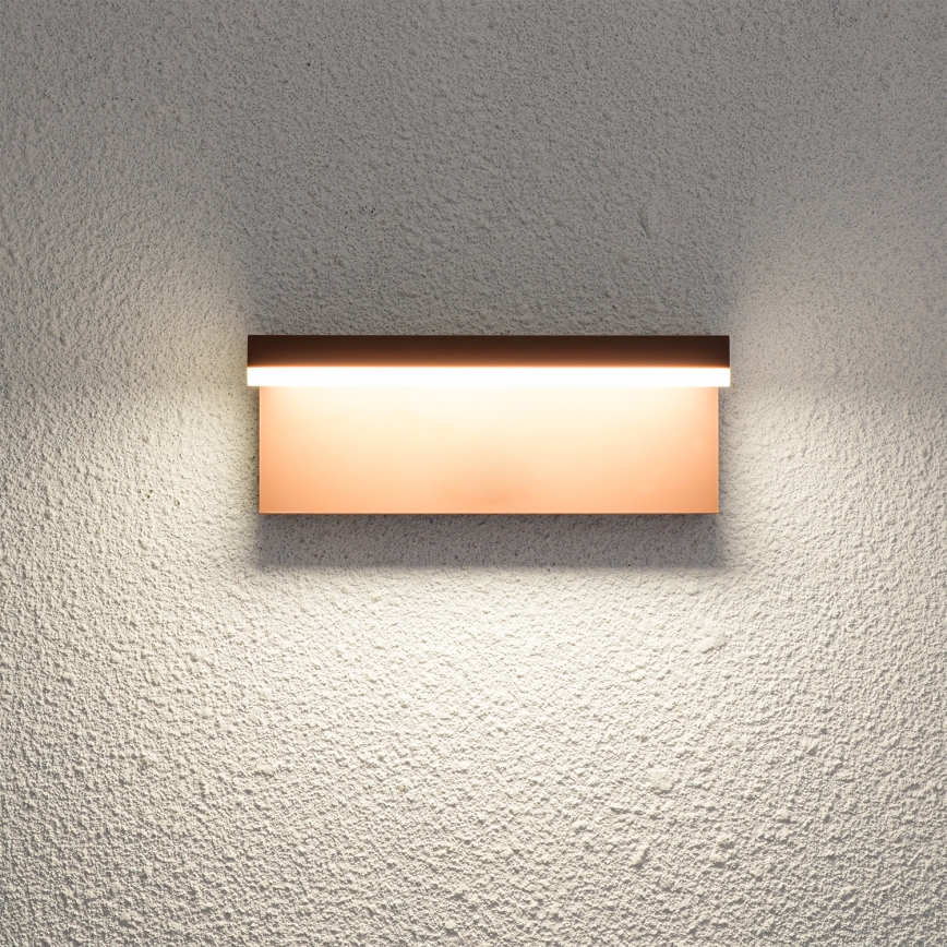 Brilagi - LED āra sienas gaismeklis TESSI LED/10W/230V, brūns, IP54