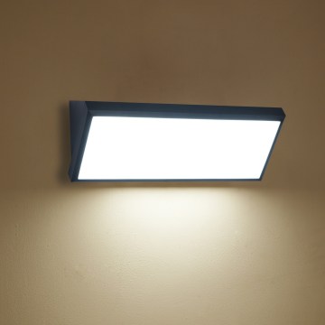 Brilagi - LED āra sienas gaismeklis TRIANGLE LED/42W/230V 3000/4000/6500K melns IP65