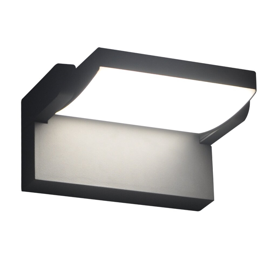 Brilagi - LED Āra sienas lampa ANKLE LED/18W/230V 4000K IP65 antracīta